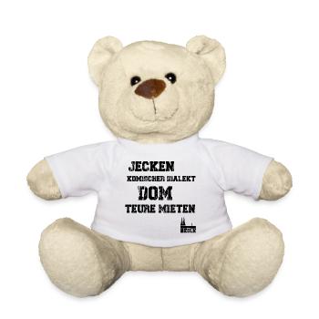 Jecken Dom Köln - Teddy - Weiß - Vorne