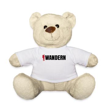 Wanderwege Wandern Spruch Touren Naturerlebnis - Teddy - Weiß - Vorne