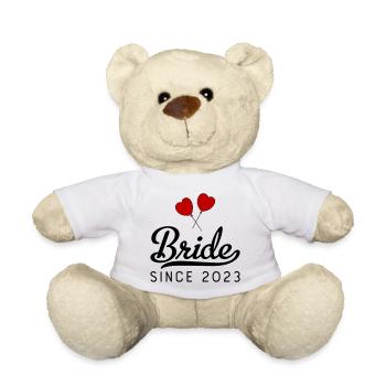 Braut seit 2023 - Teddy - Weiß - Vorne