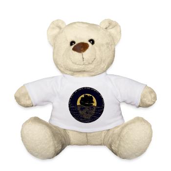 Quod sumus hoc eritis - Teddy Bear - white - Front