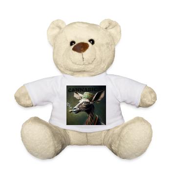 Cannabiche 04 mit Typografie - Teddy - Weiß - Vorne
