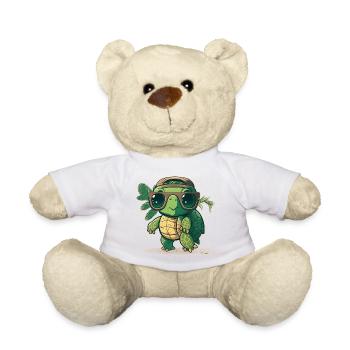 Cute Turtle1 - Teddy - Weiß - Vorne
