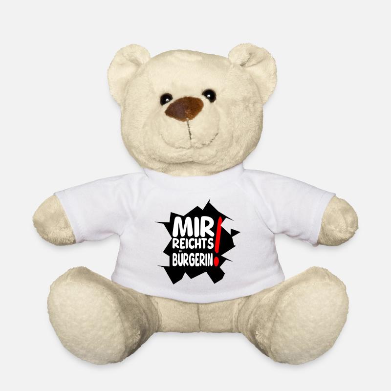 reicht mir II - Teddy - Weiß