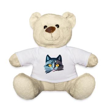Dark Kitty - Teddy - Weiß - Vorne