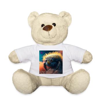Photo macro creature 05 - Teddy Bear - white - Front
