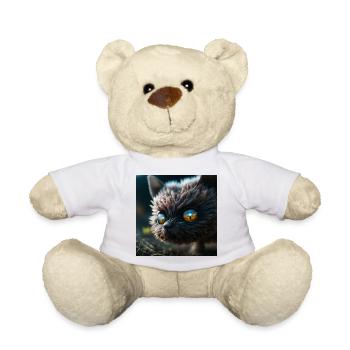 Photo macro creature 09 - Teddy Bear - white - Front