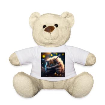 Photo macro créature 06 - Nounours - blanc - Devant