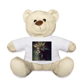 Traumhaftes Stammes-Cannabis-Porträt - Teddy - Weiß - Vorne