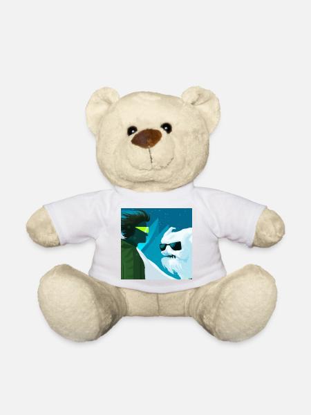 Yeti Encounters - Teddy Bear - white
