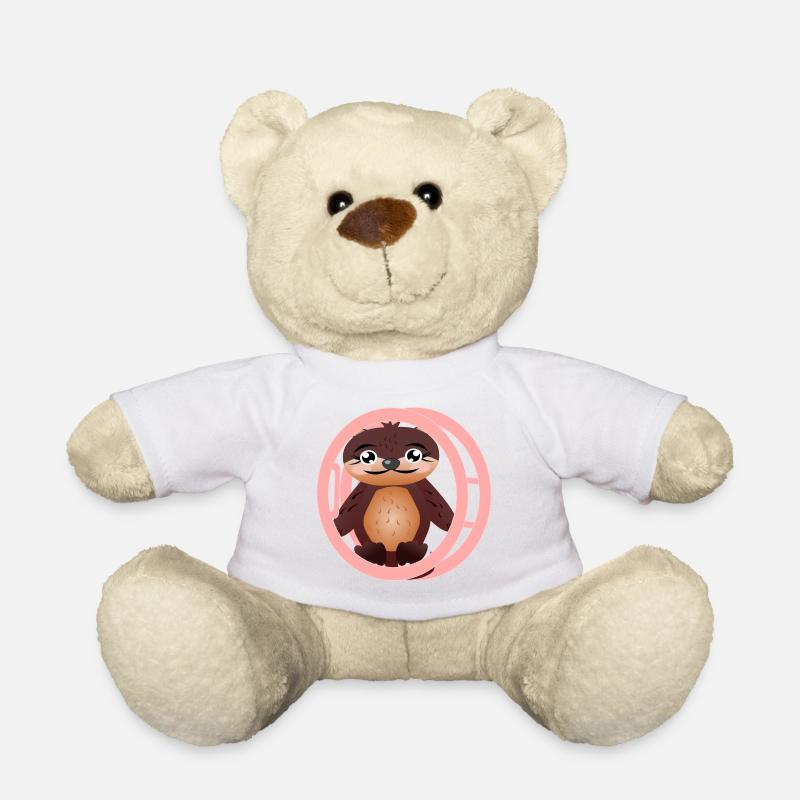 Rhönrad Kinder Turnen - Seeotter - Teddy - Weiß