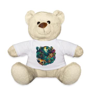 Jungle - Teddy Bear - white - Front