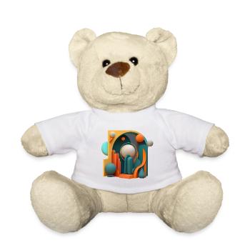3D - Teddy - Weiß - Vorne