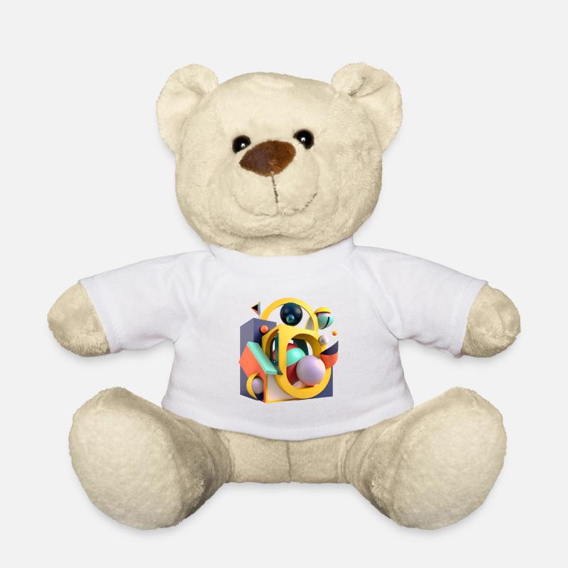 ..3D - Nounours - blanc