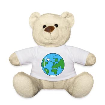 Terre douce - Nounours - blanc - Devant