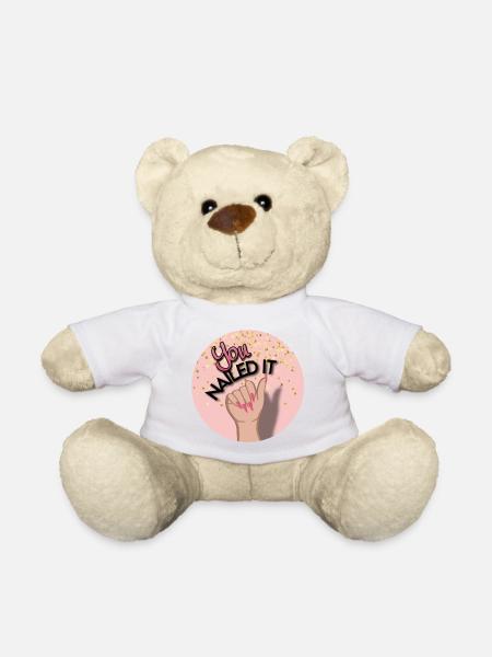 Vous l’avez cloué! Tu as réussi! - Nounours - blanc