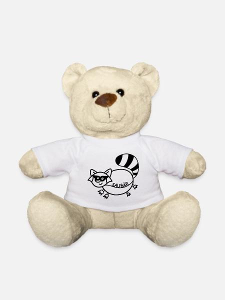 Anti-Zoo Saubär - Teddy - Weiß