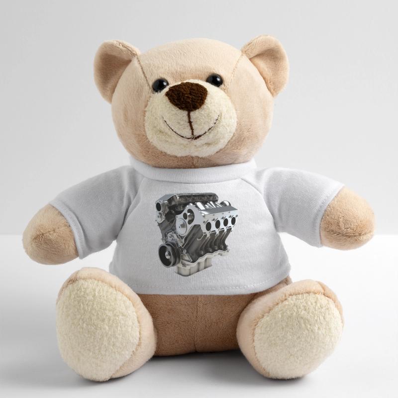 Engine Engine Graphics Teddy Bear