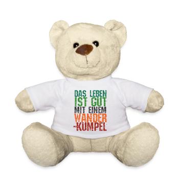 Wanderwege Wanderer Statement Klettern Wandern - Teddy - Weiß - Vorne