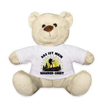 Wandern Statement Wanderer Wanderwege Bergsteigen - Teddy - Weiß - Vorne