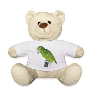 Der Amazonas-Königspapagei - Teddy - Weiß - Vorne