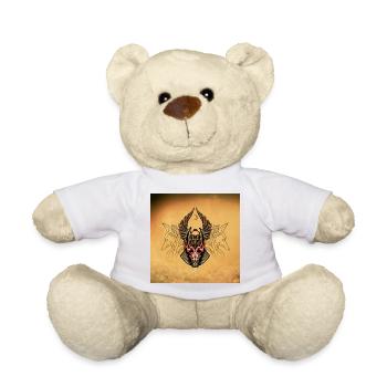Coléoptère égyptien antique - Nounours - blanc - Devant