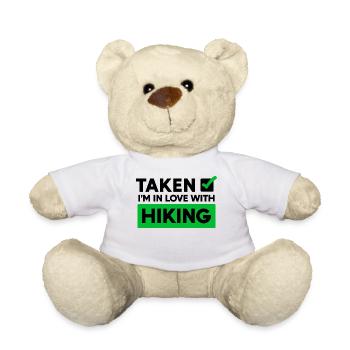 Naturliebhaber Statement Wanderer Wandern Natur - Teddy - Weiß - Vorne