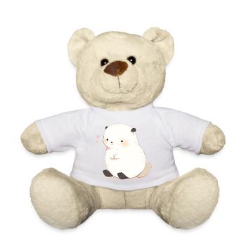 Mangouste - Nounours - blanc - Devant