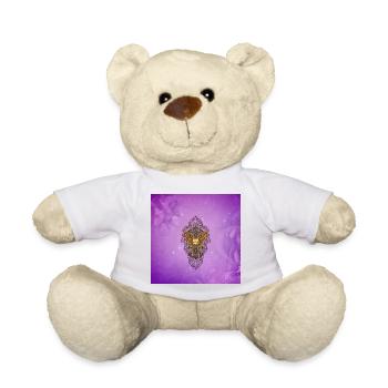 Wonderful elegant butterflies - Teddy Bear - white - Front