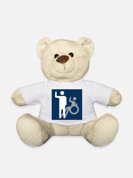 Tous les handicaps ne sont pas visibles * - Nounours - blanc