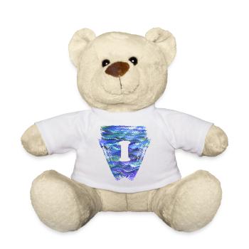 Dreieck E 103 I - Teddy Bear - white - Front