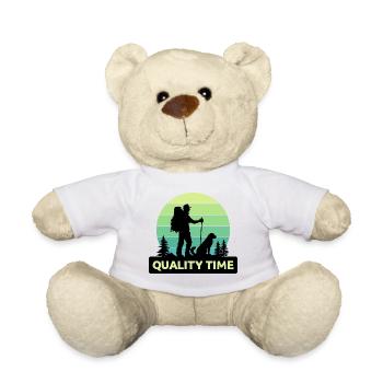 Naturliebhaber Wandern Statement Bergsteigen Berge - Teddy - Weiß - Vorne