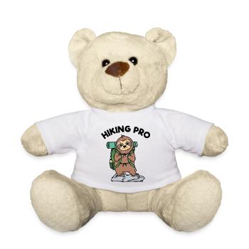 Wanderer Spruch Wanderung Wanderwege Wandern Natur - Teddy - Weiß - Vorne