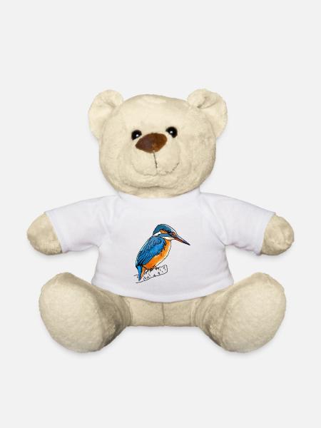 Eisvogel - Teddy - Weiß
