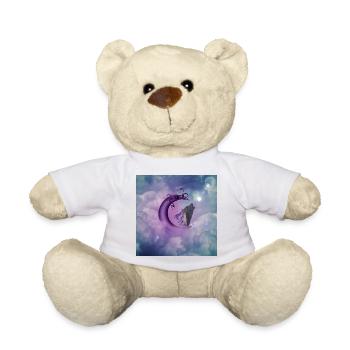 Fée sur la Lune - Nounours - blanc - Devant
