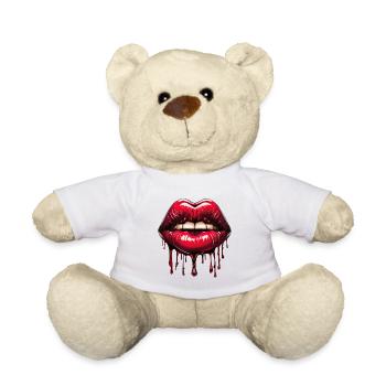 Lèvres - Nounours - blanc - Devant