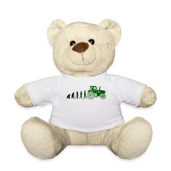 Nutzfahrzeug Landwirt Evolution Fahrzeug Traktor - Teddy - Weiß - Vorne
