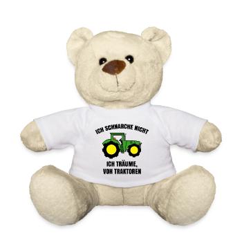 Nutzfahrzeug Traktor Statement Landmaschinen Bauer - Teddy - Weiß - Vorne