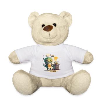 Mechanischer Koch - Teddy - Weiß - Vorne
