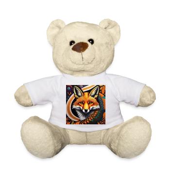 Renard - Nounours - blanc - Devant