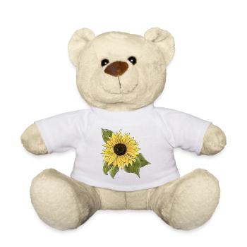 Sunflower 🌻 - Teddy Bear - white - Front