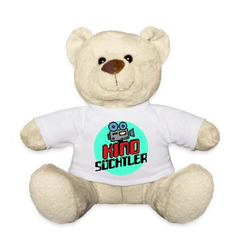 Kino Kinoabend Movies Film Schauen Statement - Teddy - Weiß - Vorne