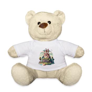 Castle in the Hills - Teddy Bear - white - Front