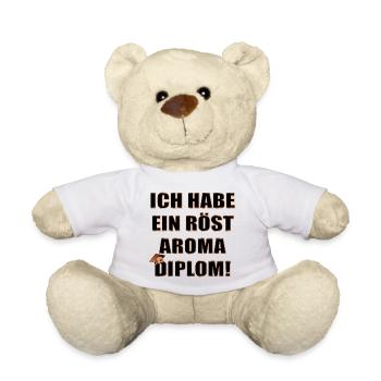 Grill Diplom Abschluss - Teddy - Weiß - Vorne