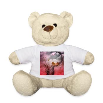 Cute sleeping fairy baby. - Teddy Bear - white - Front