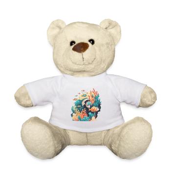 Game On: Jeu vidéo amusant - Nounours - blanc - Devant