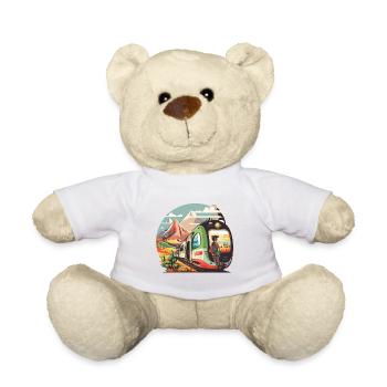 Ancient Wonders: Historical Journey - Teddy Bear - white - Front