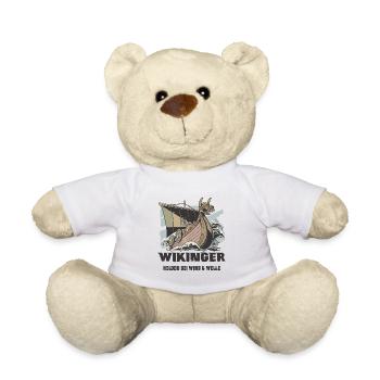 Wikinger Seefahrt Design - Teddy - Weiß - Vorne