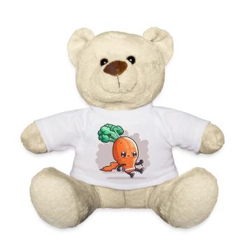 Grève de la carotte - Nounours - blanc - Devant