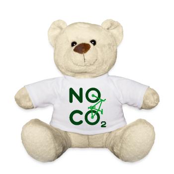 Environment Co2 Statement Climate Change Nature Conservation Earth - Teddy Bear - white - Front