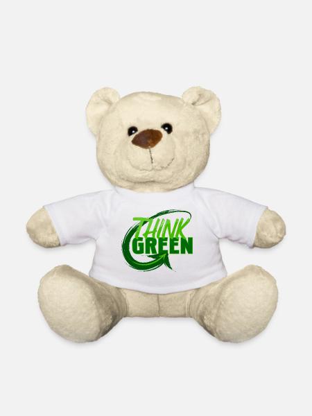 Umweltfreundlich Natur Mutter Erde Umwelt Spruch - Teddy - Weiß